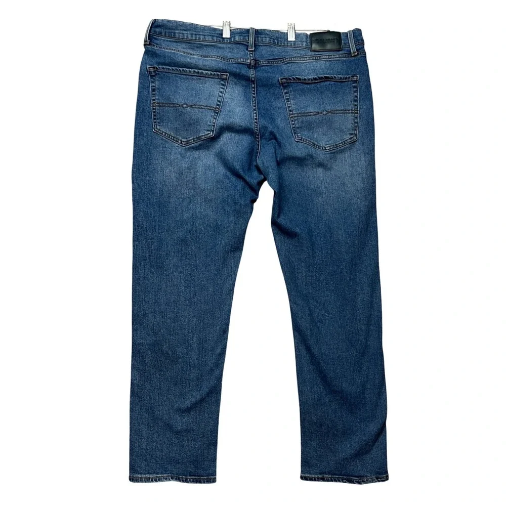 Lucky Brand 410 Athletic Slim Jeans Men 38x30 Medium Wash 5-Pocket Stretch Denim
